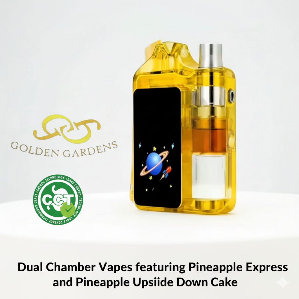 Golden Gardens 2g Dual Chamber Adjustable Vape