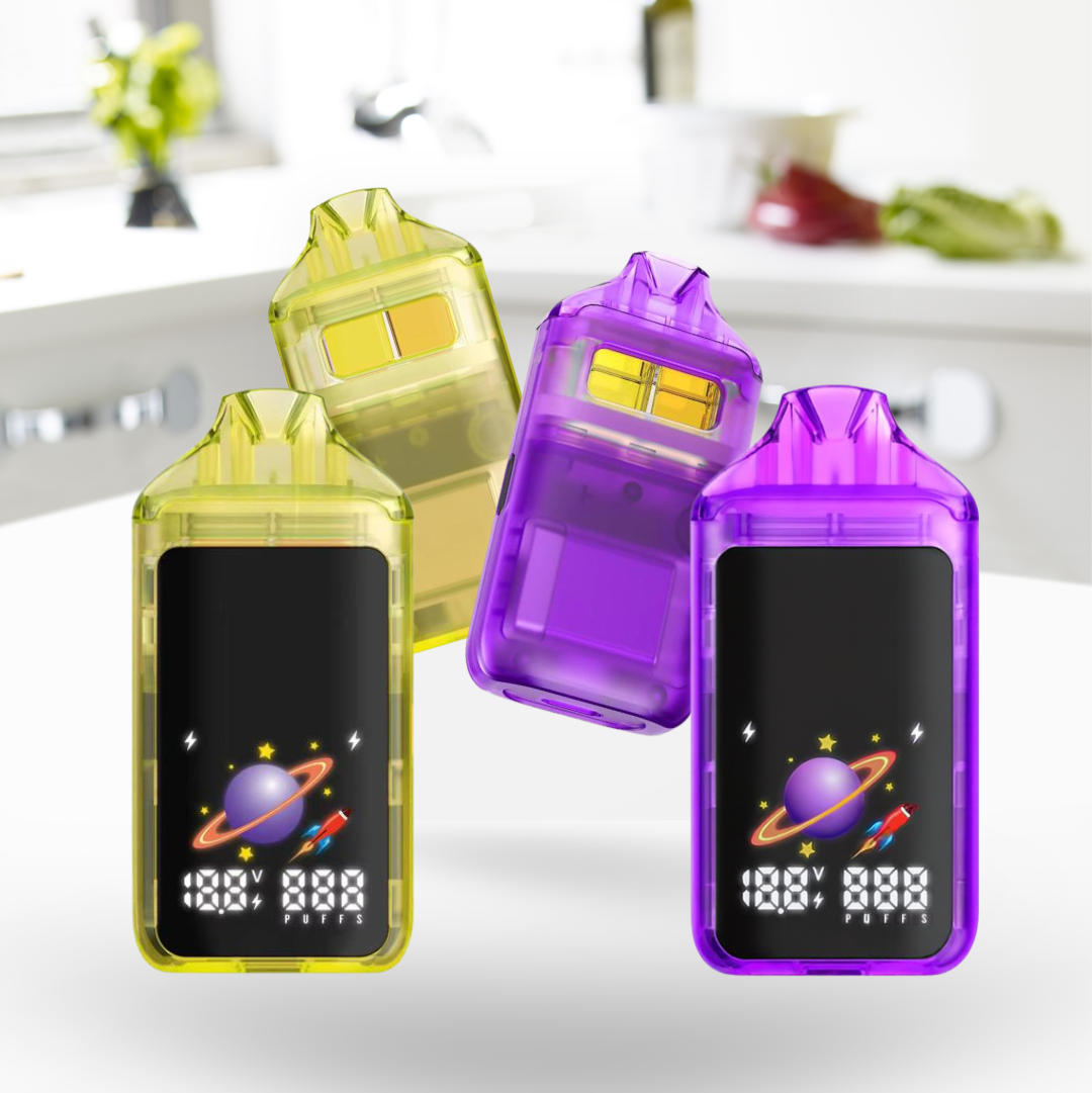 2g Dual Chamber AiO Vaporizers. Puff Indica or Sativa Chamber or Puff both Chambers for Hybrid.  Vaporizers are adjustable voltage and rechargeable