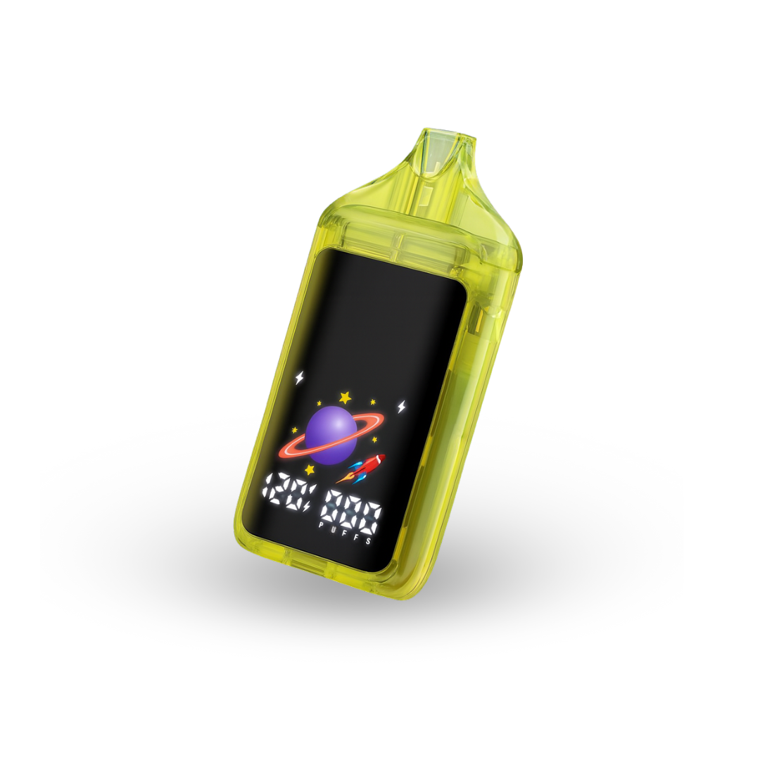 2g Pineapple Express Dual Chamber Vaporizer on a white background