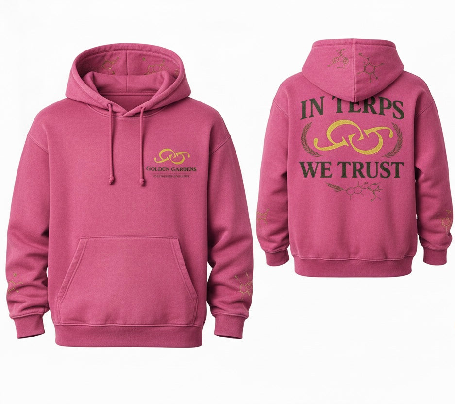 Golden Gardens 'In Terps We Trust' Pink Hoodie