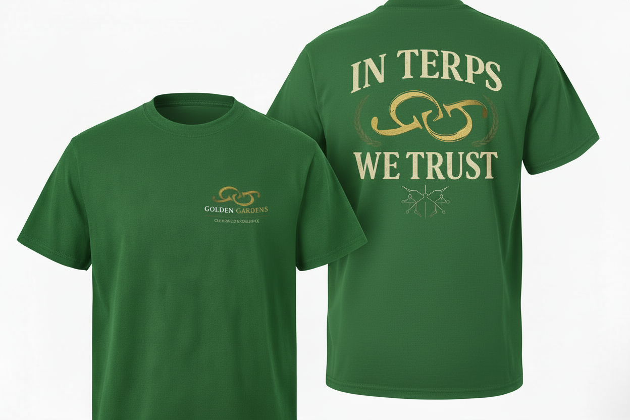 Green In Terps We Trust T-shirt