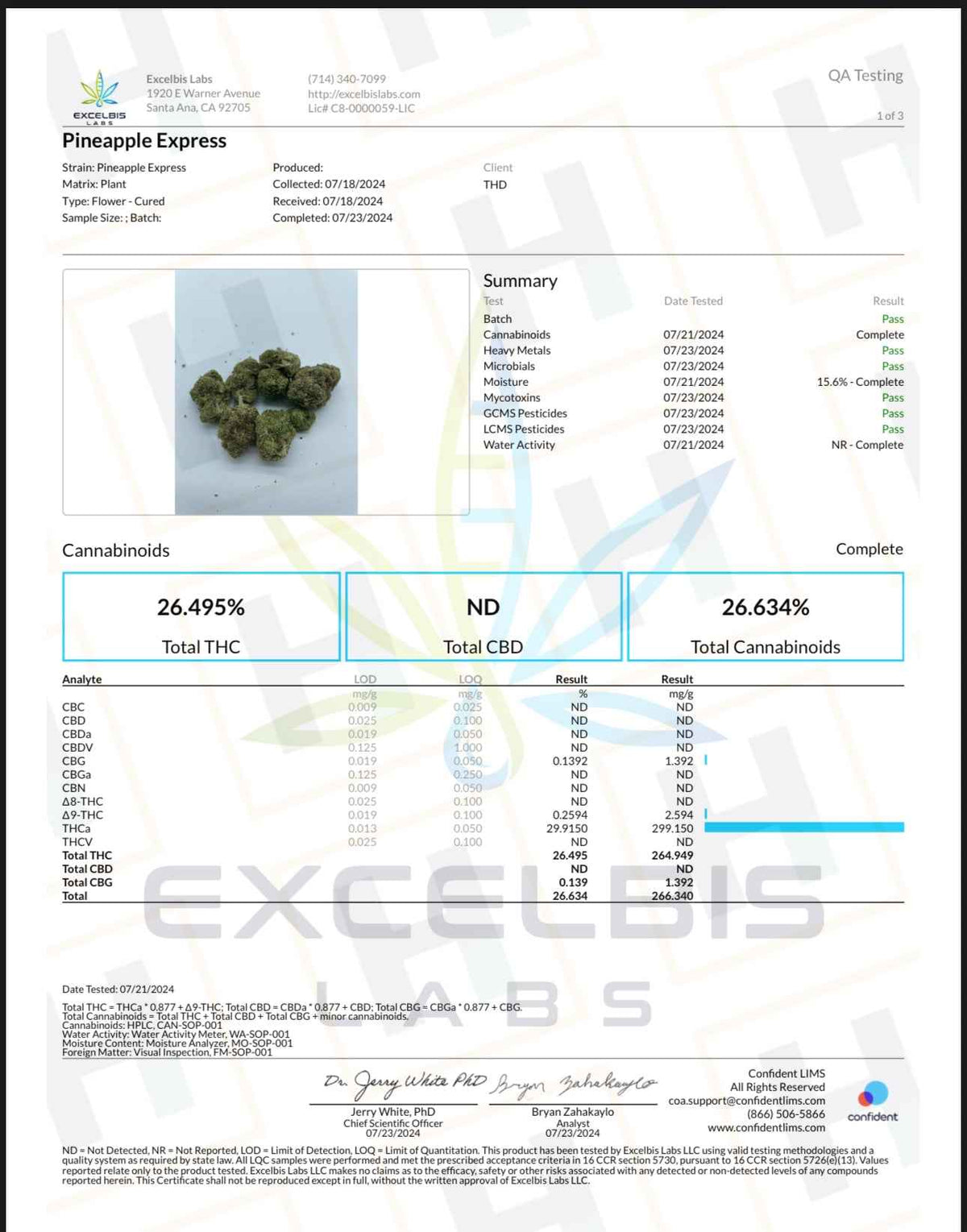 Pineapple Express THCa Flower | Premium Sativa-Hemp Flower | Golden Gardens