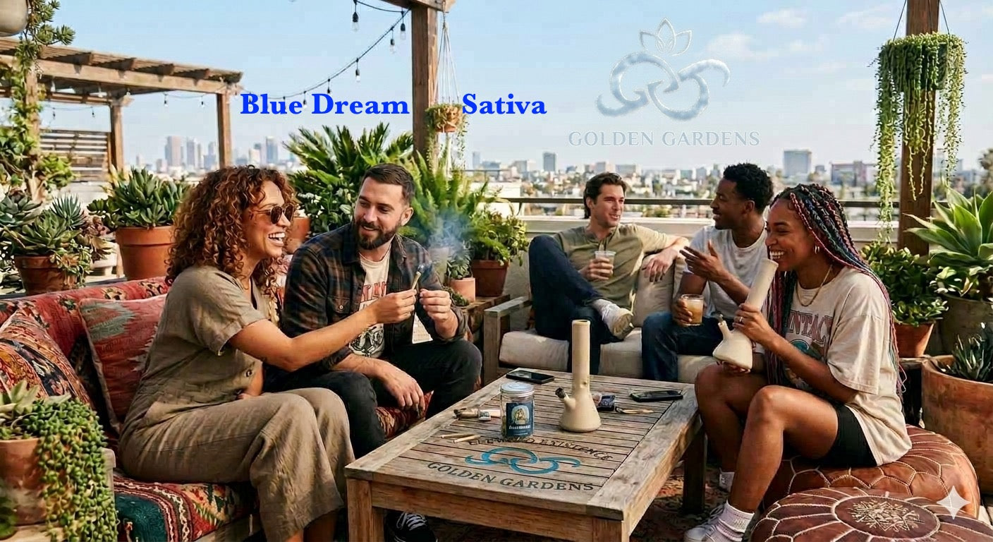 Blue Dream Sativa THCa Flower | Euphoric Buzz | Physically Relaxing