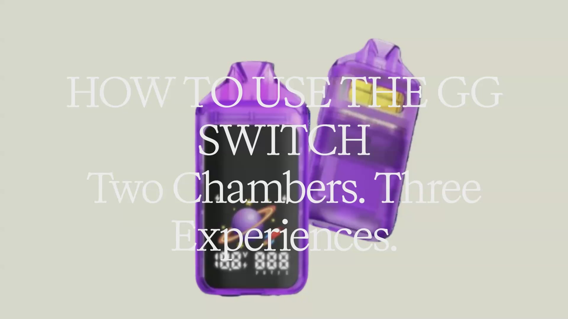 The golden Gardens GG switch two gram vaporizer. How to use it features and benefits where to find in purchase.